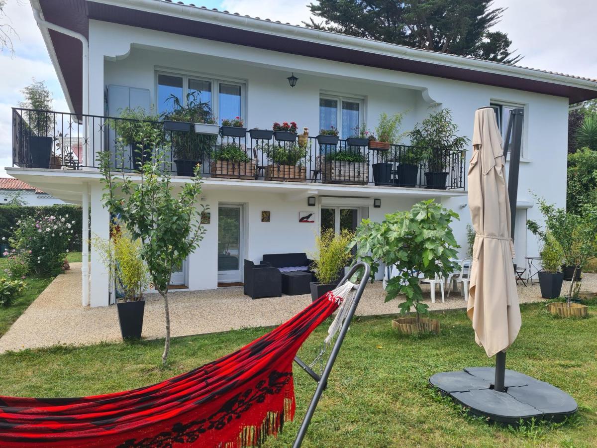 Appartement Avec Cuisine Et Grande Piscine Chauffee Андай Екстер'єр фото